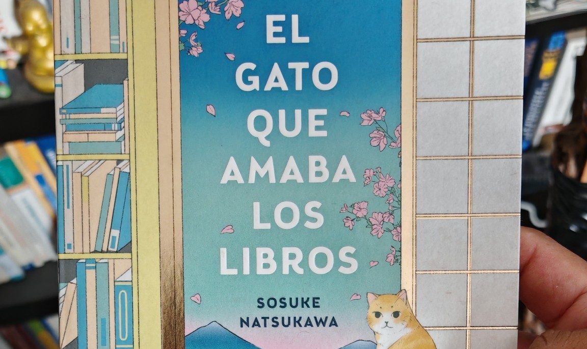 Sobre el libro: “El gato que amaba los libros” de Sosuke Natsukawa